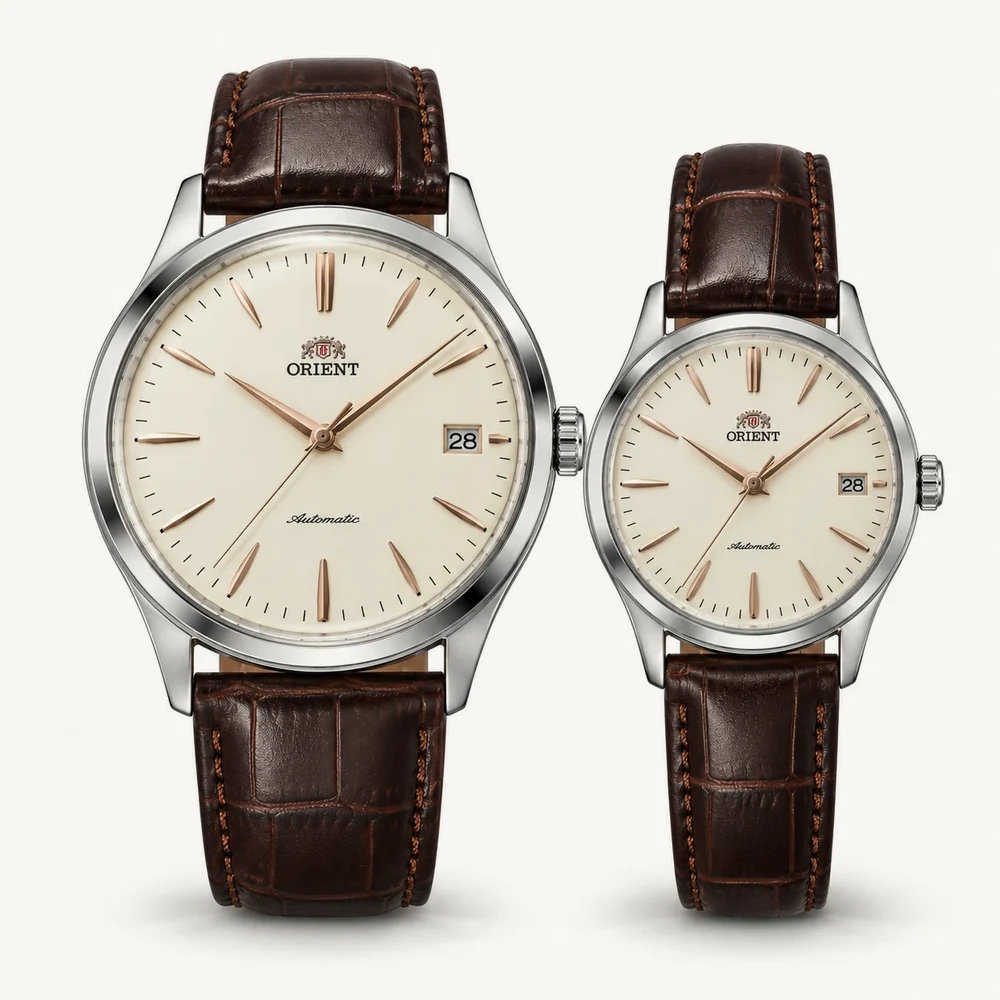Đồng hồ đôi Orient Bambino cơ tự động